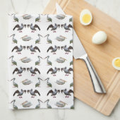 Pelican Frenzy Kitchen Handtuch (Farbe auswählen) (Viertel Falte)