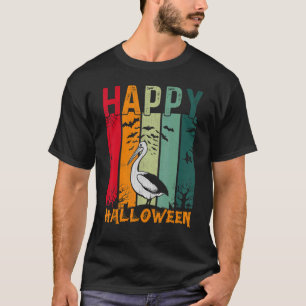 Pelican Girls Boys Retro Style Halloween T-Shirt