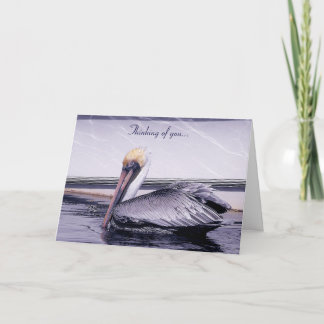 Pelican Gliding Karte