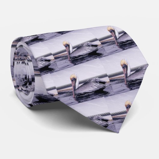 Pelican Gliding Krawatte (Gerollt)