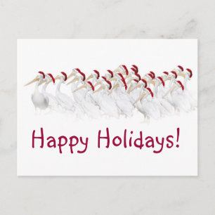 Pelican Happy Holidays Postcards! Feiertagspostkarte