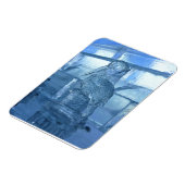 Pelican Ice Sculpture, Quebec, Kanada Magnet (Linke Seite)