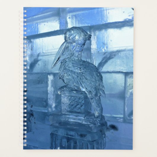 Pelican Ice Sculpture, Quebec, Kanada Planer (Vorderseite)