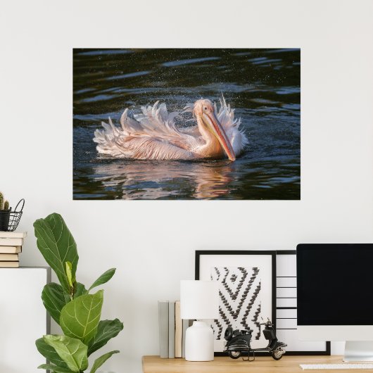 Pelican in Motion Poster (Heimbüro)