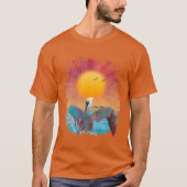 PELICAN ISLAND SUNSET T-Shirt (Vorderseite)