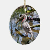 PELICAN KERAMIK ORNAMENT (Rechts)