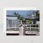 Pelican Key West Florida 1987 Postkarte (Vorne/Hinten)