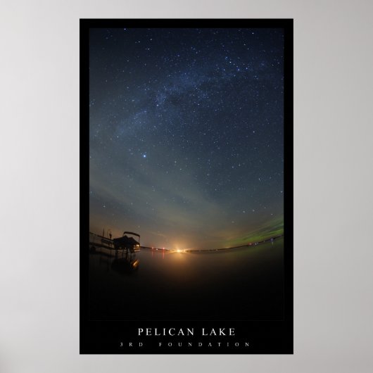 Pelican Lake Poster (Vorne)