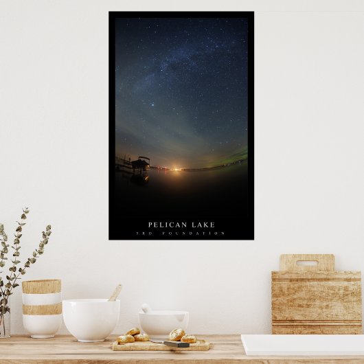 Pelican Lake Poster (Küche)