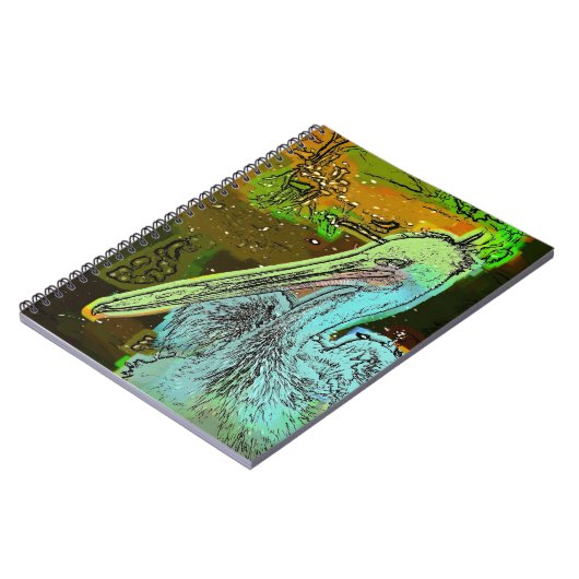 PELICAN NOTIZBLOCK (Linke Seite)