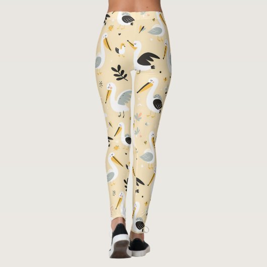 Pelican Paradies Leggings (Rückseite)