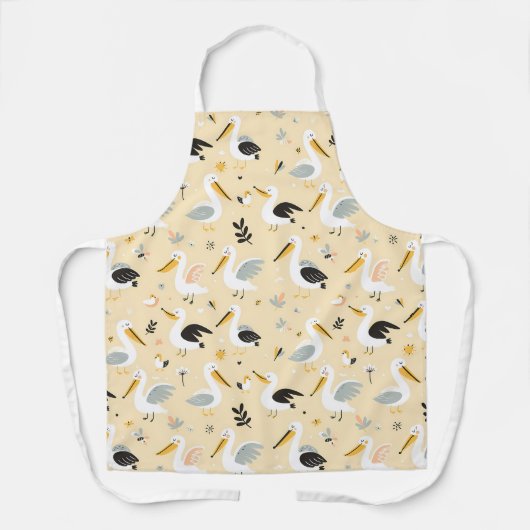 Pelican Paradies Schürze (Vorderseite)