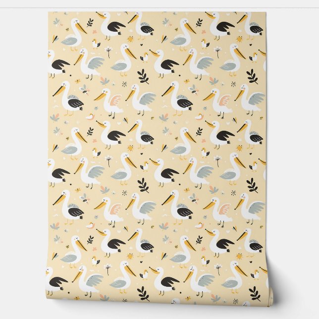 Pelican Paradies Tapete (Abrollen)