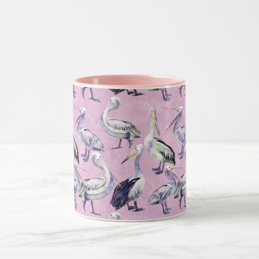 Pelican Pattern Tasse (Zentrum)