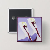 Pelican Pelicans Button (Vorne & Hinten)