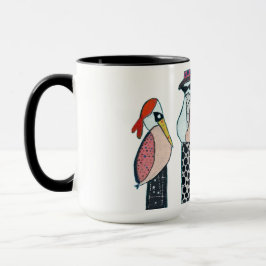 Pelican Perch Mug Tasse