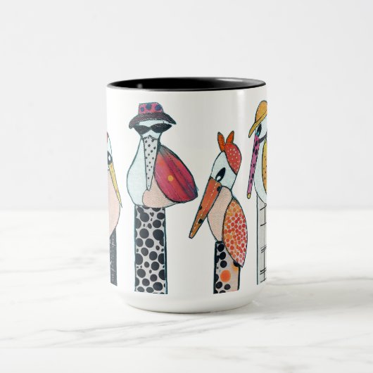 Pelican Perch Mug Tasse (Zentrum)