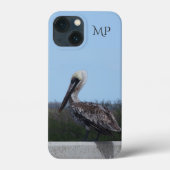 Pelican Phone Case mit Ihren Initialen oder Namen (Rückseite)