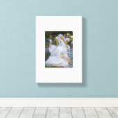 Pelican Pile Art Leinwand (Insitu (Holzboden))