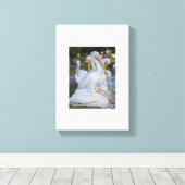 Pelican Pile Art Leinwand (Insitu (Holzboden))