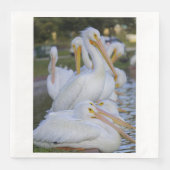 Pelican Pile Paper Napkin Serviette (Vorderseite)