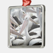 Pelican Pod Ornament Aus Metall (Links)