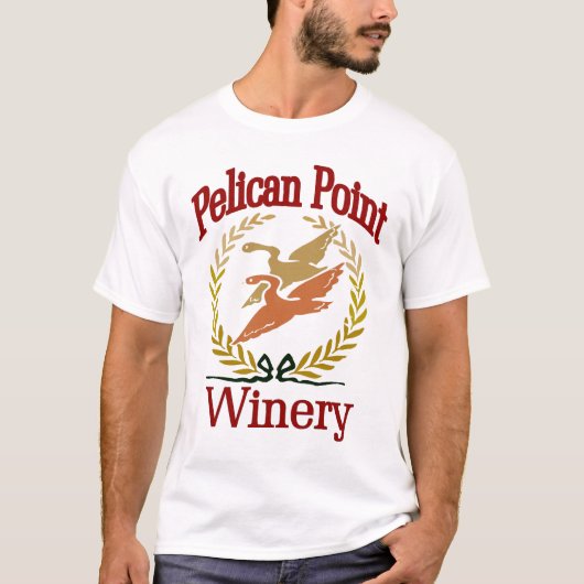 Pelican Point Wine T-Shirt (Vorderseite)