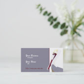 Pelican Portrait Business Card Visitenkarte (Stehend Vorderseite)