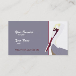 Pelican Portrait Business Card Visitenkarte