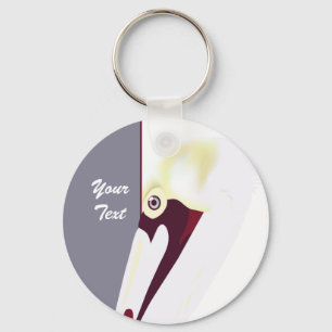 Pelican Portrait Schlüsselanhänger