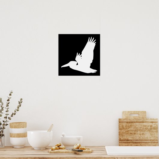 Pelican Poster (Küche)