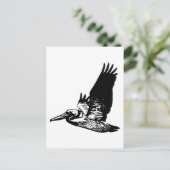 Pelican Postkarte (Stehend Vorderseite)