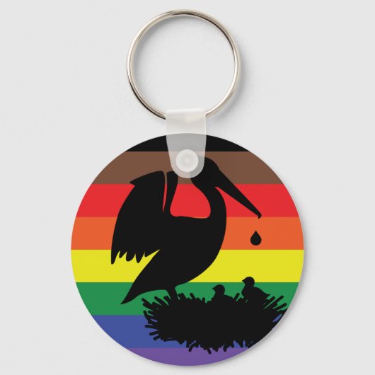 Pelican Pride Schlüsselanhänger (Rückseite)
