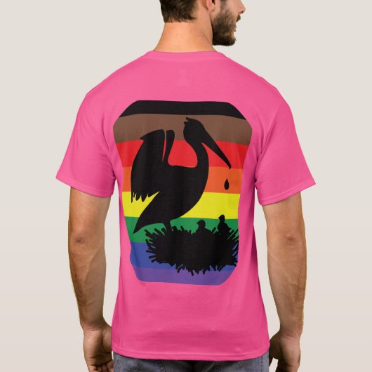 Pelican Pride T-Shirt (Rückseite)
