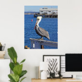 Pelican Print Poster (Heimbüro)