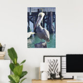 Pelican Print Poster (Heimbüro)