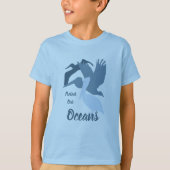 Pelican Protect Our Oceans Boy's T-Shirt (Vorderseite)