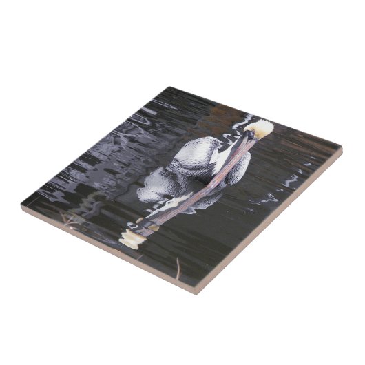 Pelican Reflection Fliese (Seite)