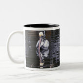 Pelican Reflection Zweifarbige Tasse (Links)