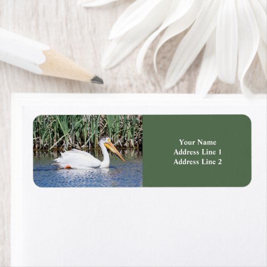 Pelican Return Address Label (Insitu)