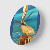 PELICAN RUNDE WANDUHR (Winkel)