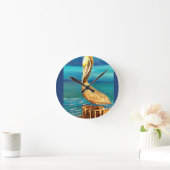 PELICAN RUNDE WANDUHR (Zuhause)