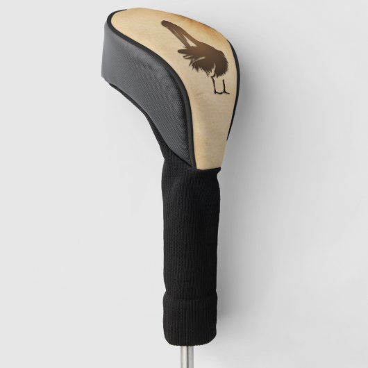 Pelican Rustic Golf Headcover (angewinkelt)