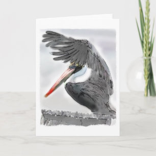 Pelican Salute Karte