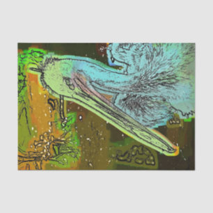 PELICAN SEIDENPAPIER