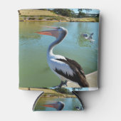 Pelican Singing A Song Dosenkühler (Vorderseite)