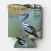 Pelican Singing A Song Dosenkühler (Rückseite)