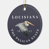 Pelican Staat 1812 Keramik Ornament (Links)
