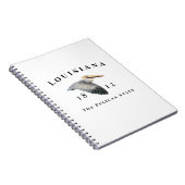 Pelican Staat 1812 Spiral Notebook Notizblock (Rechte Seite)