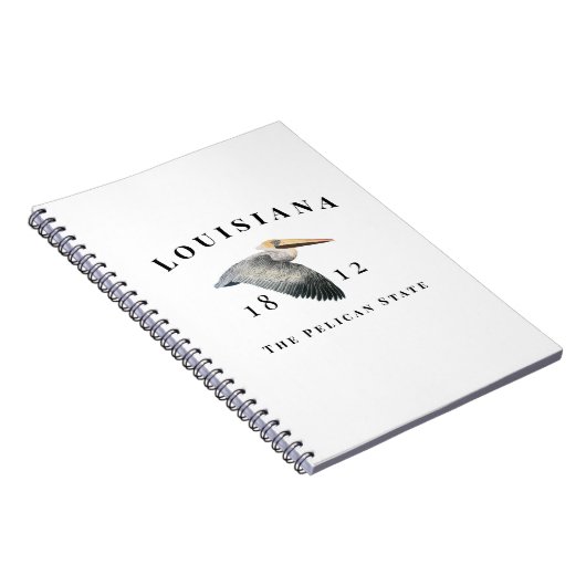 Pelican Staat 1812 Spiral Notebook Notizblock (Rechte Seite)